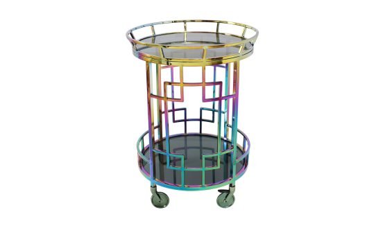 MOONBOW BAR CART NATURAL
