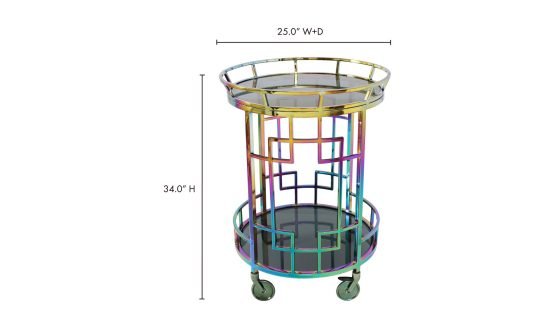 MOONBOW BAR CART NATURAL - Image 6
