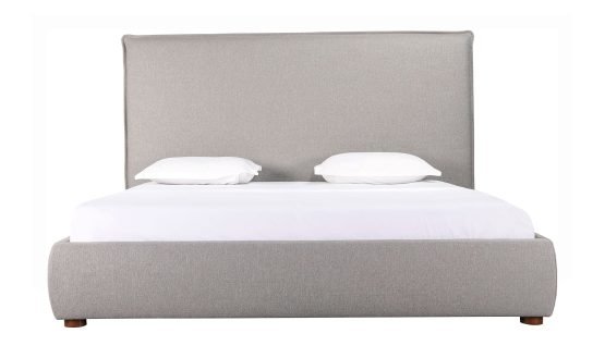 LUZON QUEEN BED TALL HEADBOARD GREYSTONE - Image 3