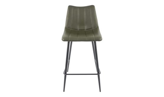 ALIBI COUNTER STOOL - SET OF TWO DARK GREEN