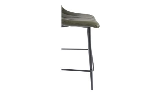 ALIBI COUNTER STOOL - SET OF TWO DARK GREEN - Image 6