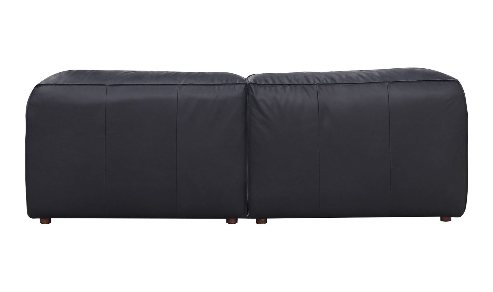 FORM NOOK MODULAR SECTIONAL LEATHER VANTAGE BLACK - Image 4