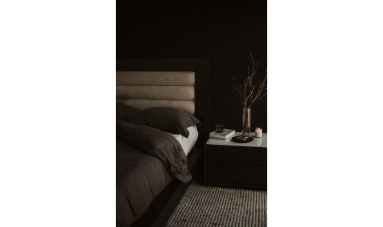 ASHCROFT KING BED BEIGE - Image 3