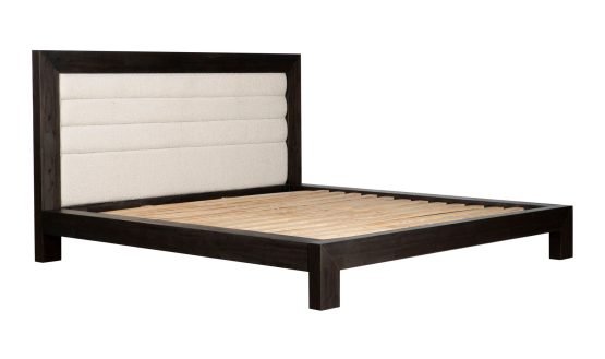 ASHCROFT KING BED BEIGE - Image 4