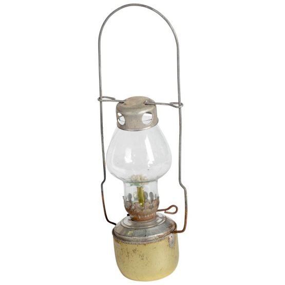 Cleary Silver/Brass Metal Vintage-Inspired Lantern