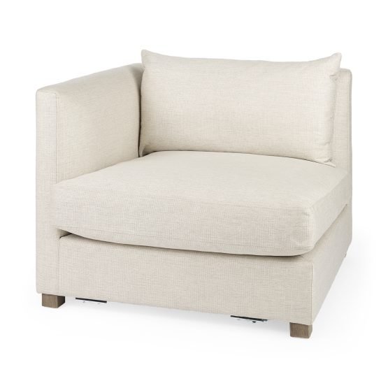 Valence  37.8L x 38.6W x 28.3H Beige Corner Sectional Piece