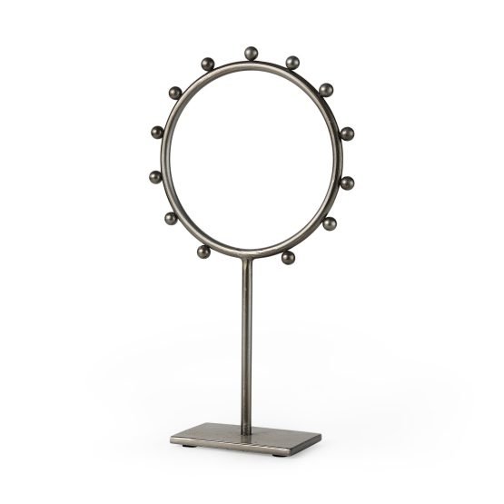 Elio 8.3L x 3.0W x 15.0H Large Studded Hoop Object