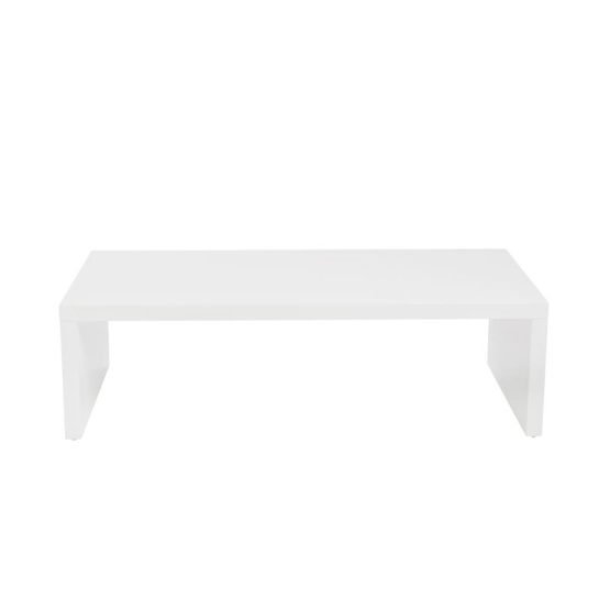 Abby Coffee Table in High Gloss White