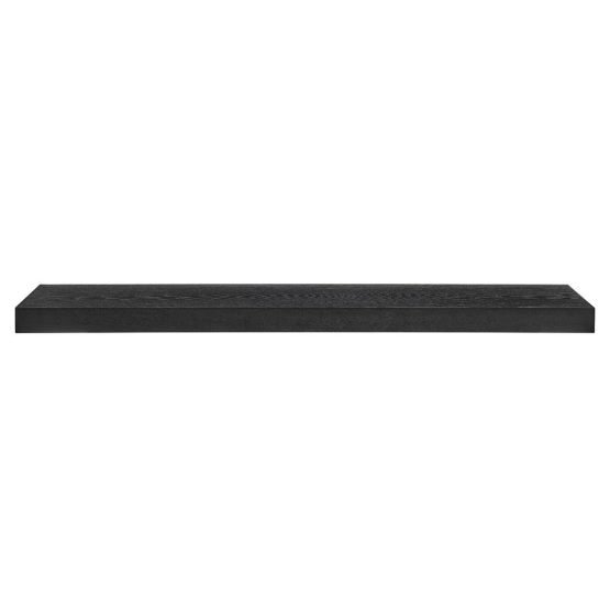 Barney Floating Shelf/Shelving in Matte Black