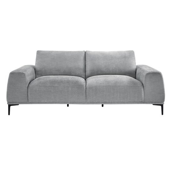 MIDDLETON Sofa GY-SF-8561 Grey linen Silex 23 Black legs