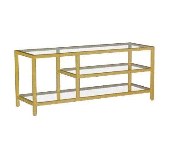 MILEY TV Stand GY-TV-6459G GOLD condo size