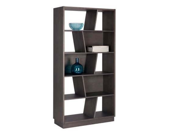 Jude Bookcase Charcoal Grey