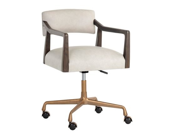 Keagan Office Chair Saloon Light Grey