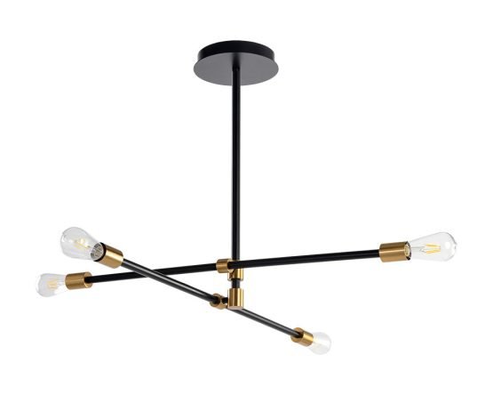 Val Chandelier Black