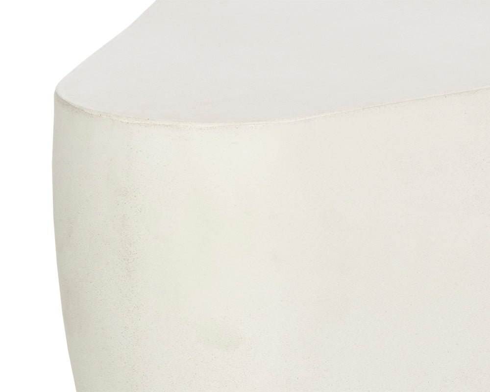 Dali End Table - White - Small White - Image 8