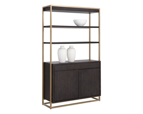 Baldessara Bookcase Brown