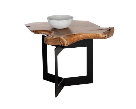 Wyatt Side Table Medium Brown