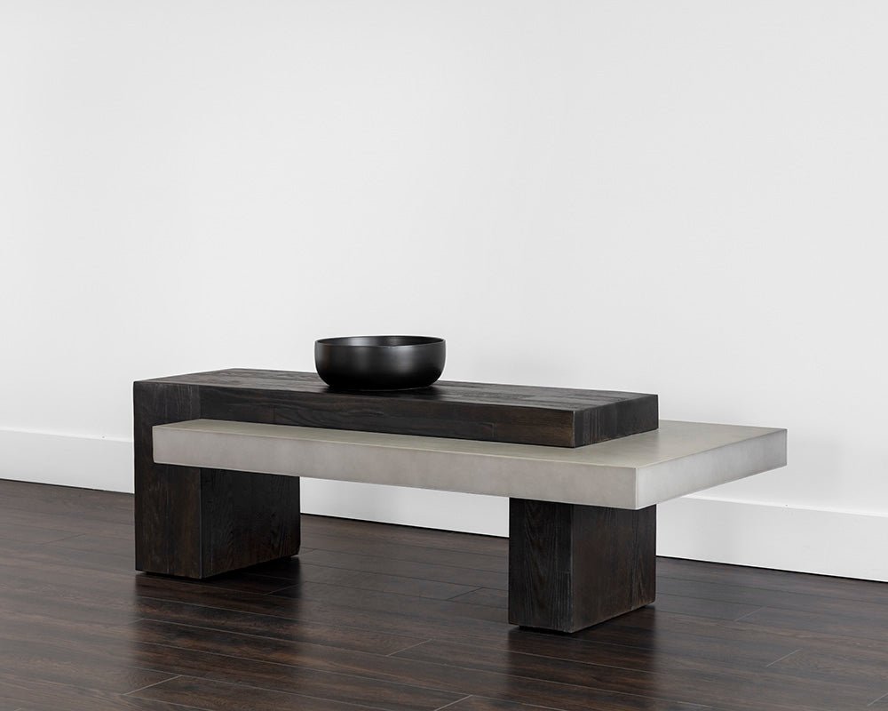 Herriot Coffee Table Dark Brown - Image 4