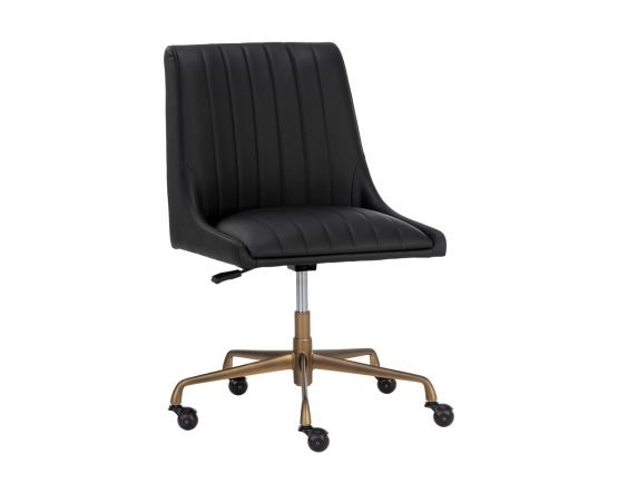 Halden Office Chair Vintage Black