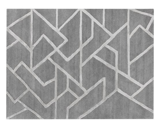 Zizi Hand-tufted Rug Grey