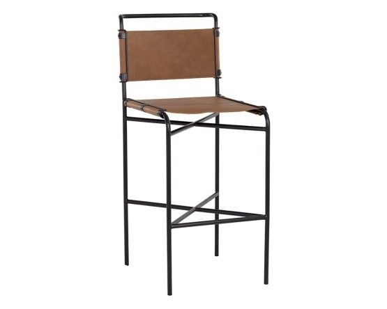 Corrigan Barstool Cognac #2
