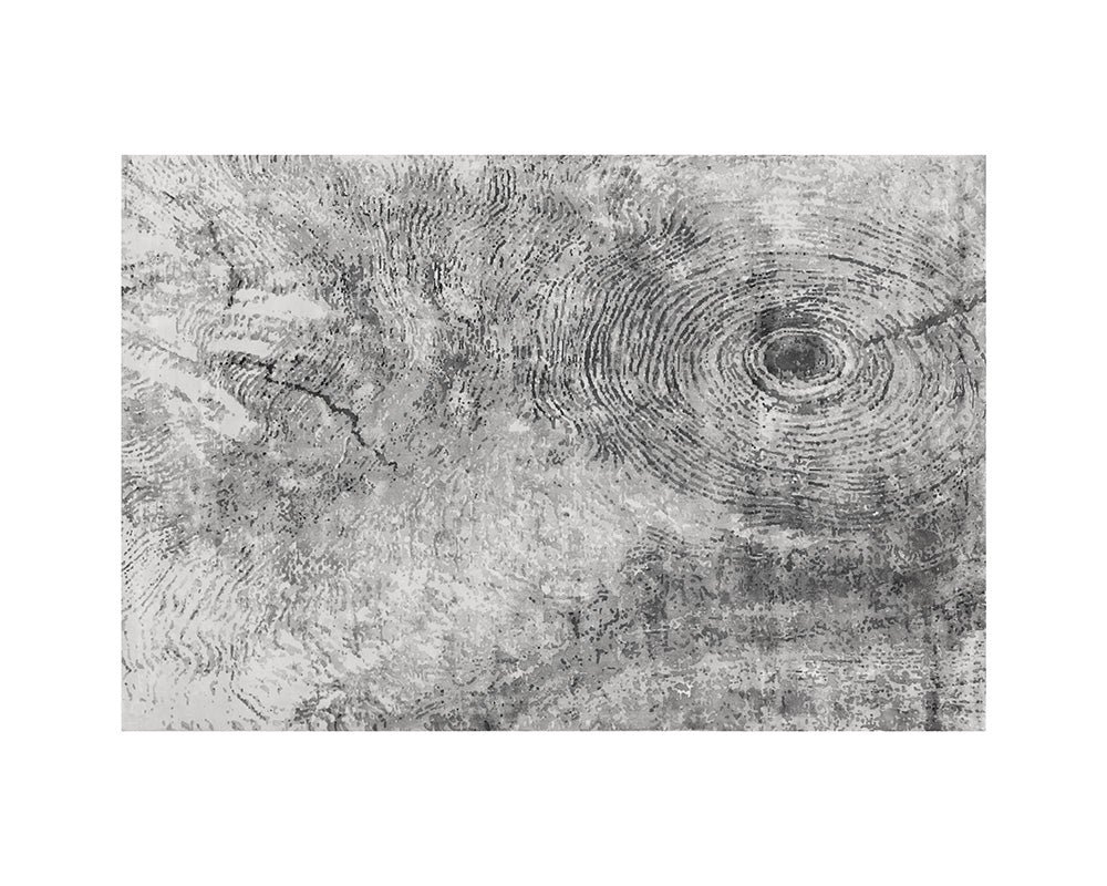 Woodland Hand-loomed Rug Grey 6' X 9'
