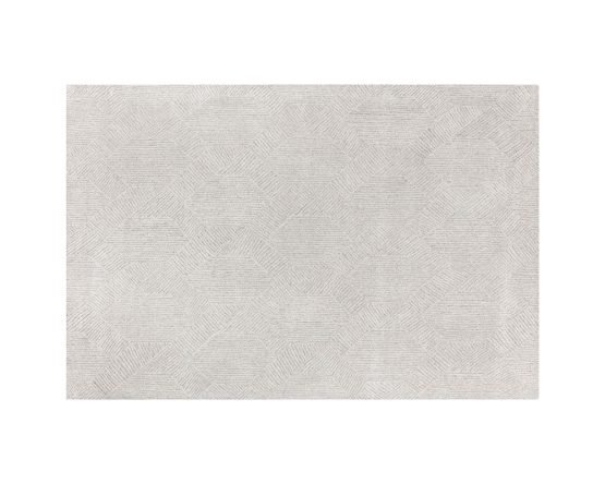 Calais Hand-tufted Rug Oatmeal / Grey 6' X 9'
