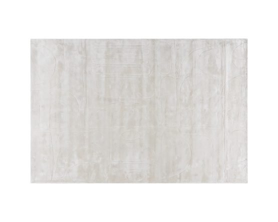 Caruso Hand-loomed Rug Cream / Ivory 6' X 9'