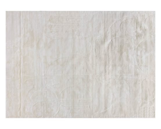 Caruso Hand-loomed Rug Cream / Ivory 10' X 14'