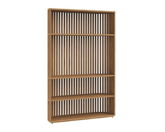 Tessa Bookcase Medium Brown