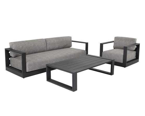 Tavira Sofa - Charcoal Lanikai Salt And Pepper - Image 3
