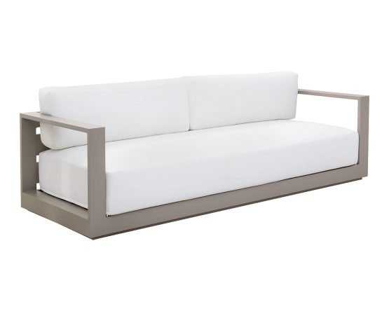 Tavira Sofa - Greige Stinson White