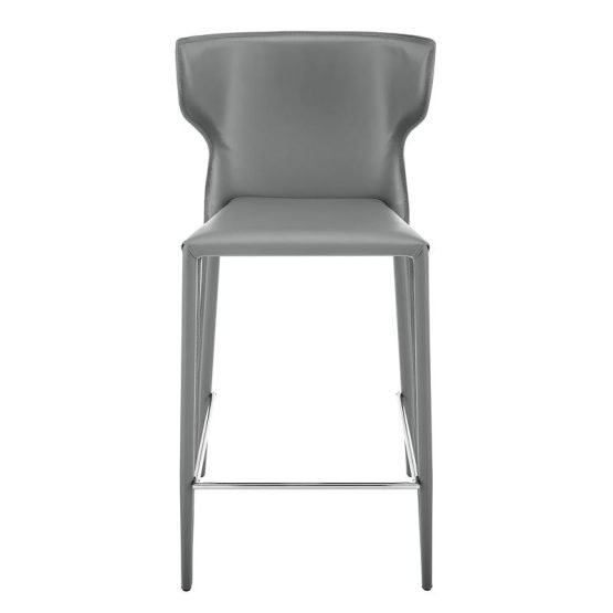 Divinia Counter Stool in Gray