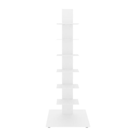 Sapiens Bookcase/Shelf/Shelving Tower in White