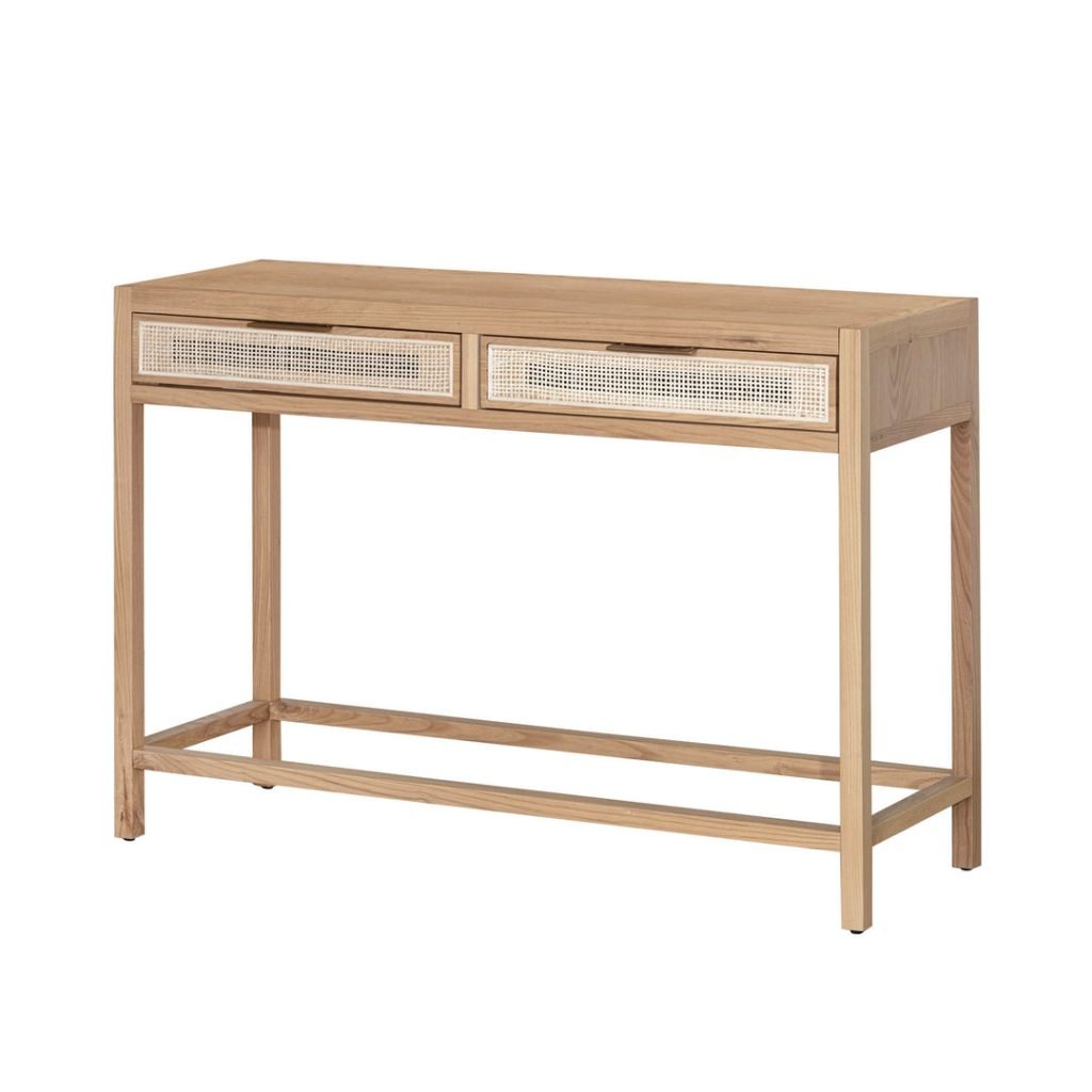 Rattan Console Table - Natural - Metro Element
