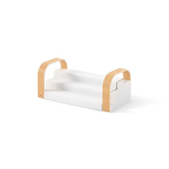 Bellwood Spice Shelf White-Natural