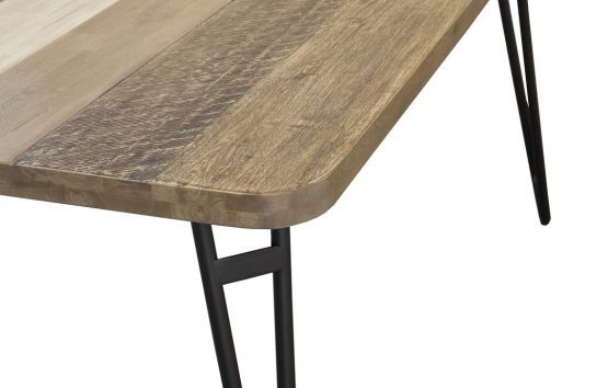 Metro Noir Havana Dining Table 59" - Image 3