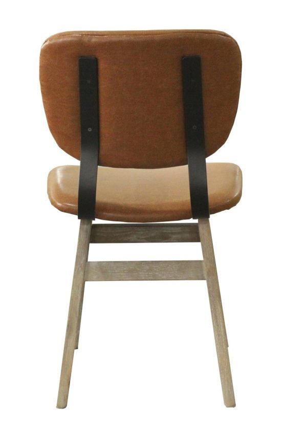 Fraser Dining Chair - Tan Brown - Image 4