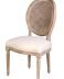 Napoleon Dining Chair w/ Cane Back- Antique Linen