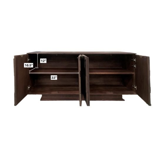 Bailey Sideboard - Cocoa Brown - Image 8