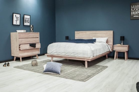 Gia 5 Drawer Chest - Light Driftwood - Image 11