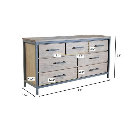 Irondale 7 Drawer Dresser - Image 13