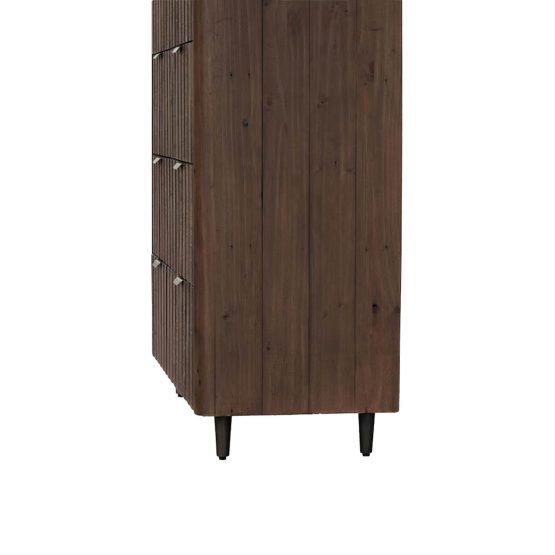 Lineo 7 Drawer Chest - Burnt Oak - Image 2