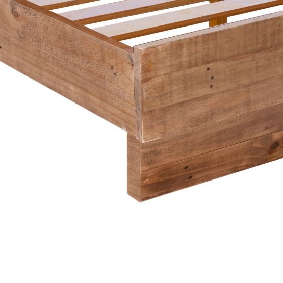 Nevada Queen Bed - Dark Driftwood - Image 3