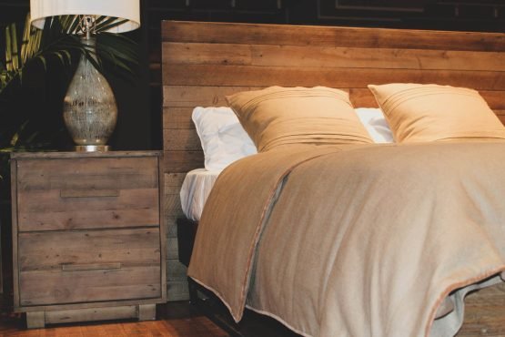 Nevada Queen Bed - Dark Driftwood - Image 4