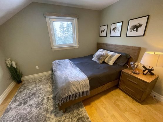 Nevada Queen Bed - Dark Driftwood - Image 5