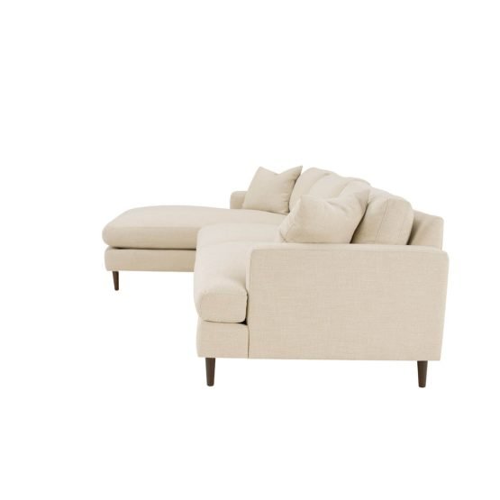 Martha Left Sectional Sofa - Beach Alabaster - Image 3