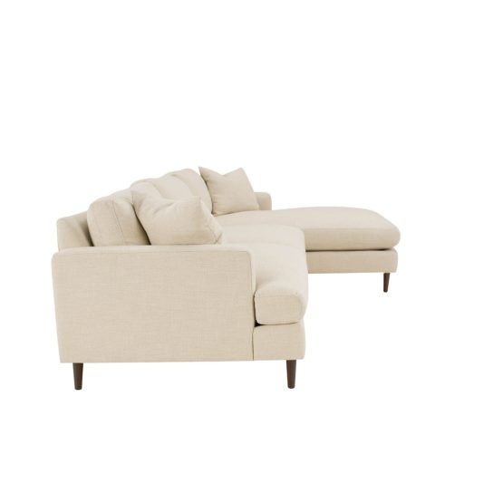 Martha Right Sectional Sofa - Beach Alabaster - Image 3