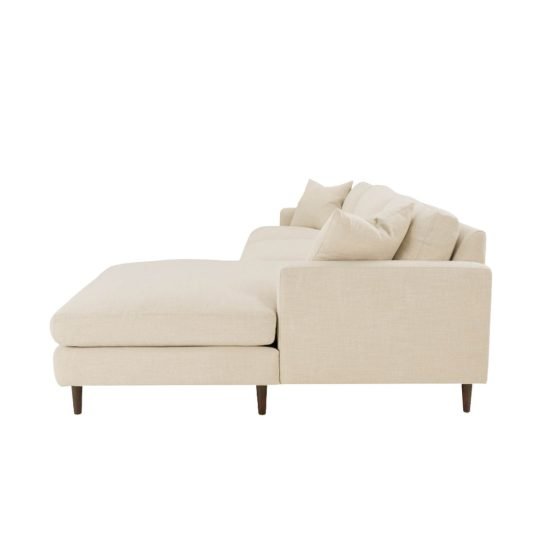 Martha Right Sectional Sofa - Beach Alabaster - Image 5