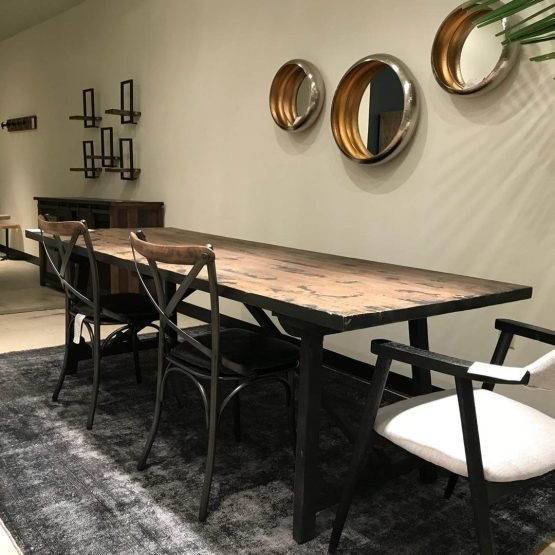 Renaissance Dining Table - Black Antique - Image 7